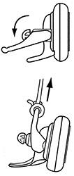 カムストッパーCAMの横からのイラスト